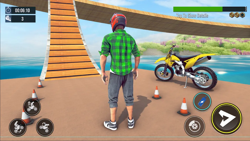 Bike Stunt : Motorcycle Game  [МОД Menu] Screenshot 1