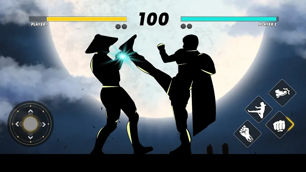 Sword Shadow Fighting Game 3D  [МОД Много монет] Screenshot 3