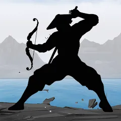 Скачать взломанную Sword Shadow Fighting Game 3D  [МОД Много монет] - полная версия apk на Андроид