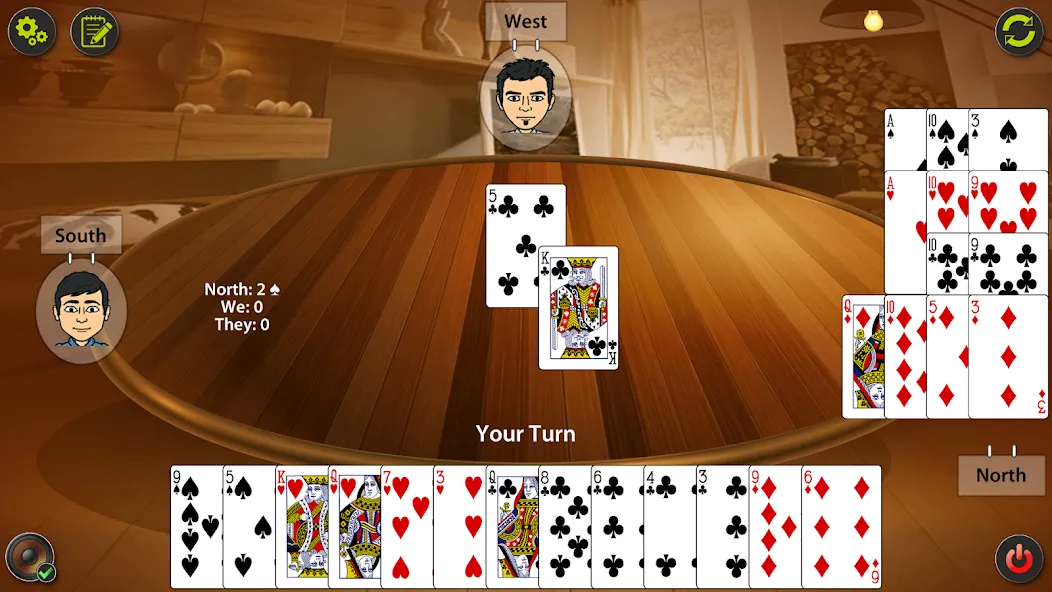 Auction Bridge & IB Card Game  [МОД Menu] Screenshot 2