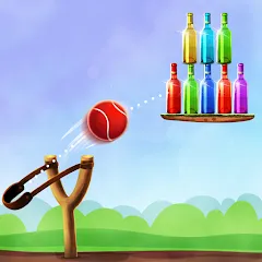 Взлом Bottle Shooting Game 2  [МОД Menu] - полная версия apk на Андроид