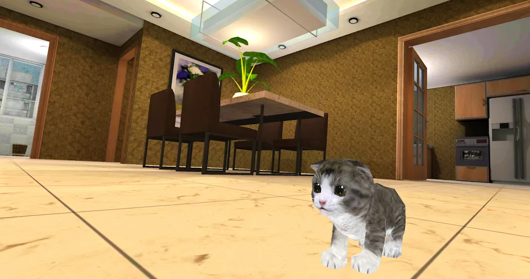 Kitten Cat Simulator 3D Craft  [МОД Mega Pack] Screenshot 2