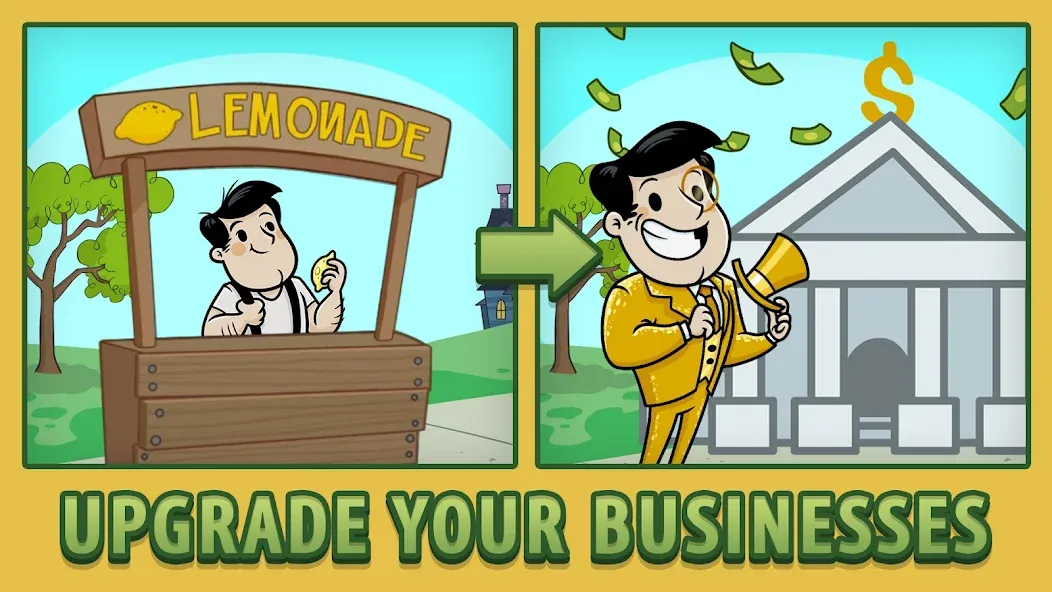 AdVenture Capitalist (ЭдВенчер Капиталист)  [МОД Menu] Screenshot 3