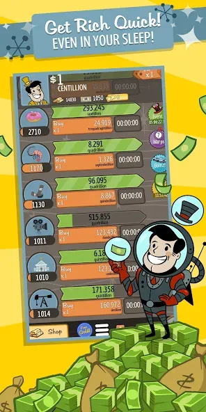 AdVenture Capitalist (ЭдВенчер Капиталист)  [МОД Menu] Screenshot 5