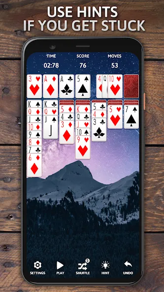 Solitaire Classic Era Games  [МОД Бесконечные деньги] Screenshot 4