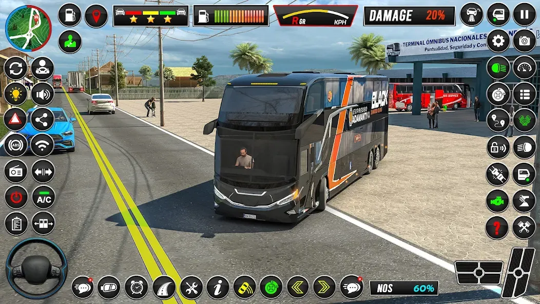 City Coach Bus Driver Games 3D  [МОД Много денег] Screenshot 4