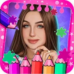 Скачать взлом Lady Diana Coloring Game (Леди Диана Колоринг Гейм)  [МОД Unlocked] - полная версия apk на Андроид