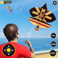 Скачать взломанную Kite Basant: Kite Flying Games  [МОД Бесконечные монеты] - последняя версия apk на Андроид