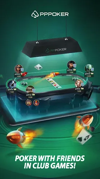 PPPoker-Home Games  [МОД Все открыто] Screenshot 4