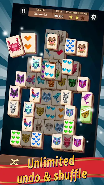 Mahjong (Маджонг)  [МОД Unlimited Money] Screenshot 2