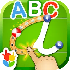 Скачать взломанную LetterSchool - Learn to Write (ЛеттерСкул)  [МОД Много денег] - полная версия apk на Андроид