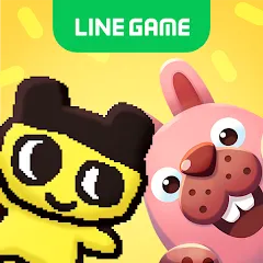 Скачать взломанную LINE ポコパンタウン-楽しめるステージ満載パズルゲーム  [МОД Много монет] - последняя версия apk на Андроид