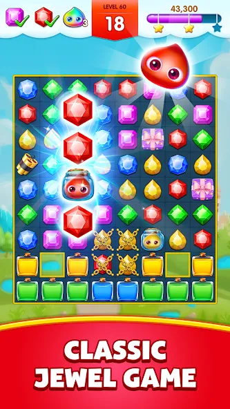 Jewels Legend - Match 3 Puzzle (Джуэл Легенд)  [МОД Бесконечные деньги] Screenshot 1