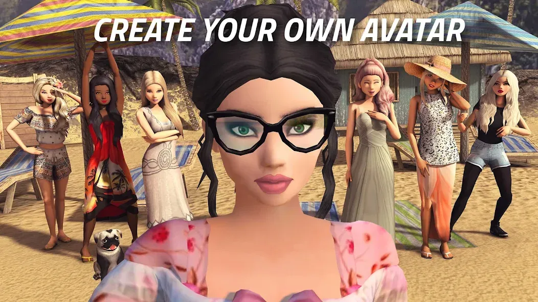 Avakin Life - 3D Virtual World (Авакин Лайф)  [МОД Много денег] Screenshot 1