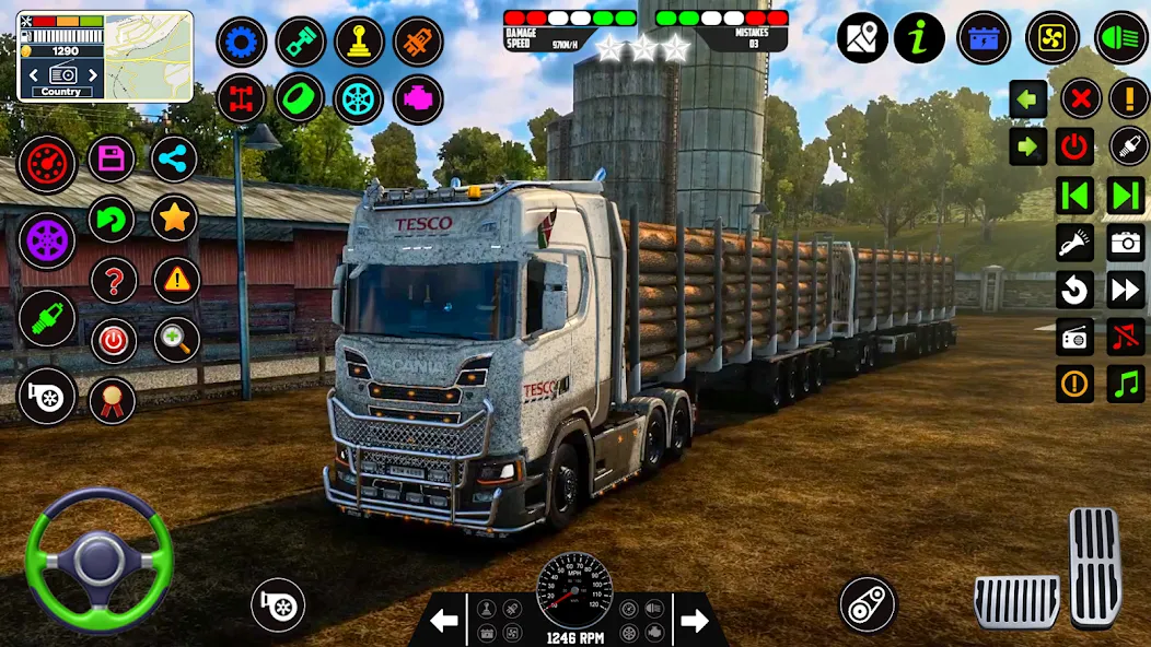 City Truck Simulator 2023  [МОД Много денег] Screenshot 2