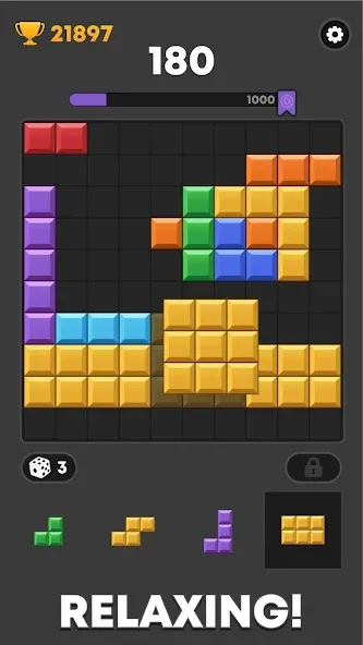 Block Mania - Block Puzzle (Блок Мания)  [МОД Mega Pack] Screenshot 1