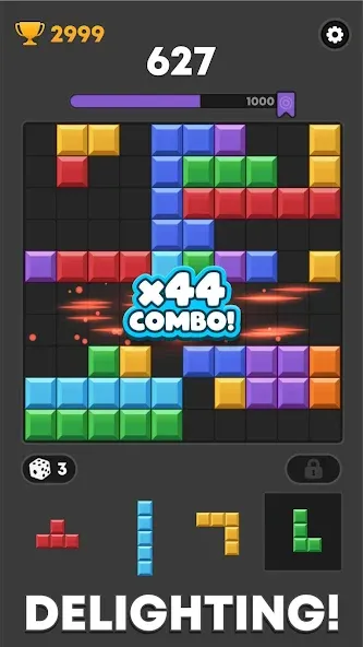 Block Mania - Block Puzzle (Блок Мания)  [МОД Mega Pack] Screenshot 3