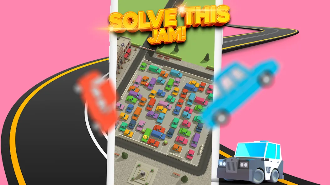 Parking Jam 3D (Парковочный затор 3D)  [МОД Бесконечные монеты] Screenshot 5