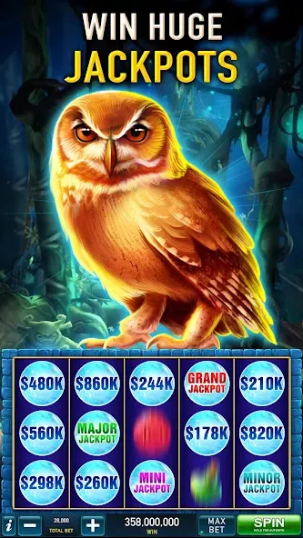 Slots Cash:Vegas Slot Machines (Слотс Кэш)  [МОД Unlimited Money] Screenshot 2