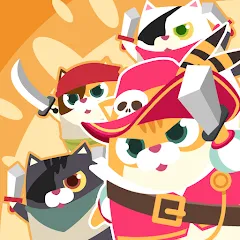 Скачать взломанную Battle Cat Hero (Баттл Кэт Герой)  [МОД Бесконечные монеты] - стабильная версия apk на Андроид