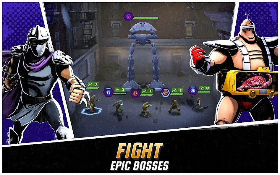 Ninja Turtles: Legends  [МОД Menu] Screenshot 2