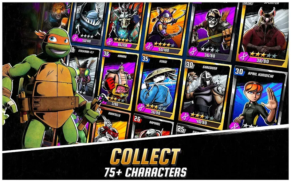 Ninja Turtles: Legends  [МОД Menu] Screenshot 4