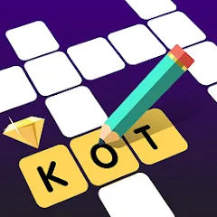 Скачать взломанную Crosses - Easy Crosswords  [МОД Бесконечные монеты] - последняя версия apk на Андроид