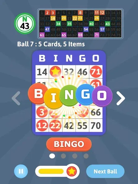 Bingo Mania - Light Bingo Game (Бинго Мания)  [МОД Mega Pack] Screenshot 5