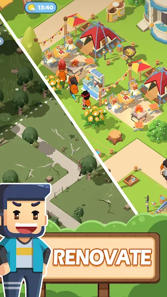 Campsite Craze: Puzzle Merge (Кемпинговая Лихорадка)  [МОД Unlimited Money] Screenshot 4