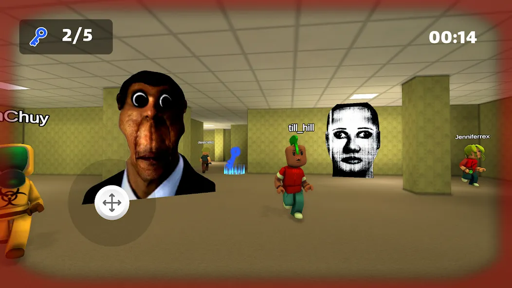 Nextbots: Obunga Chase Rooms (Некстботс)  [МОД Unlimited Money] Screenshot 3