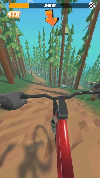 Bike Hill 3D (Байк Хилл 3Д)  [МОД Много денег] Screenshot 4