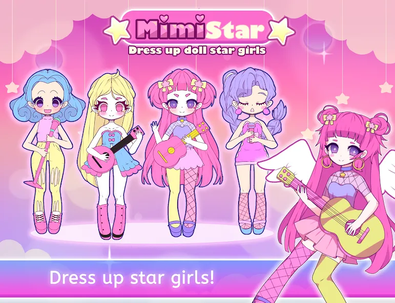 Mimistar dress up chibi doll (Министар)  [МОД Много денег] Screenshot 1