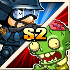 Взлом SWAT and Zombies Season 2 (СВАТ)  [МОД Много монет] - полная версия apk на Андроид