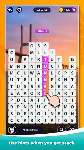 Word Surf - Word Game (Ворд Серф)  [МОД Много монет] Screenshot 3