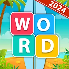 Взломанная Word Surf - Word Game (Ворд Серф)  [МОД Много монет] - последняя версия apk на Андроид