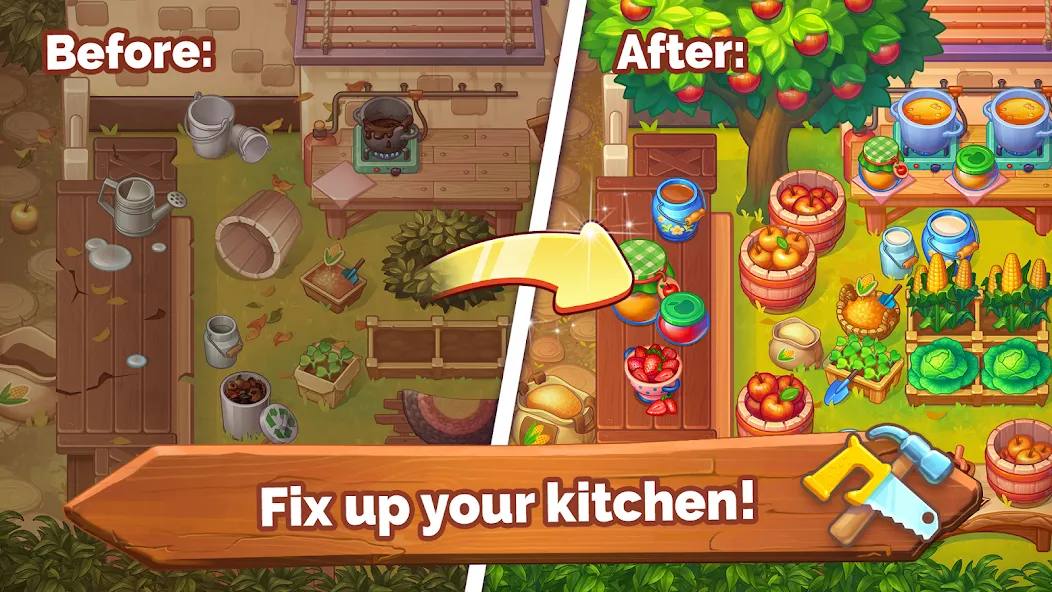 Farming Fever - Cooking game  [МОД Mega Pack] Screenshot 2