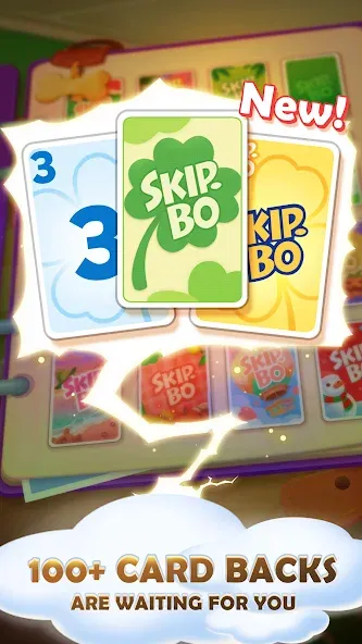 Skip-Bo (кип)  [МОД Бесконечные монеты] Screenshot 5