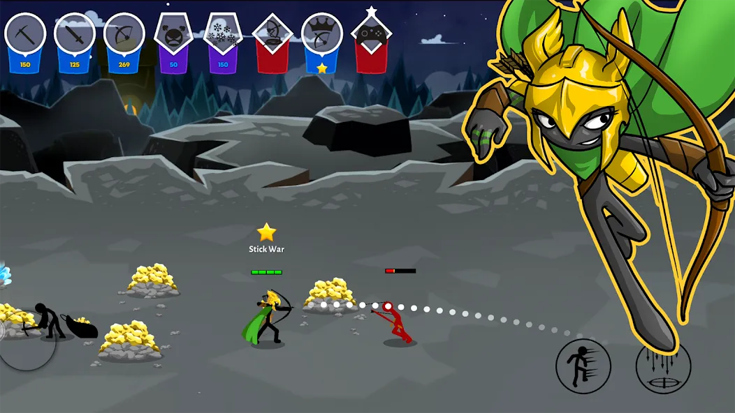 Stick War: Saga (Стик Вар 3)  [МОД Много монет] Screenshot 5