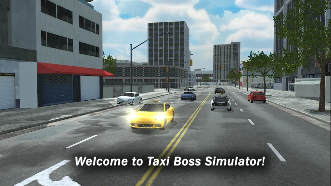 Taxi Boss Simulator  [МОД Unlocked] Screenshot 1