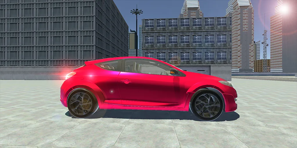 Megane Drift Simulator (Мегане Дрифт Симулятор)  [МОД Много денег] Screenshot 3