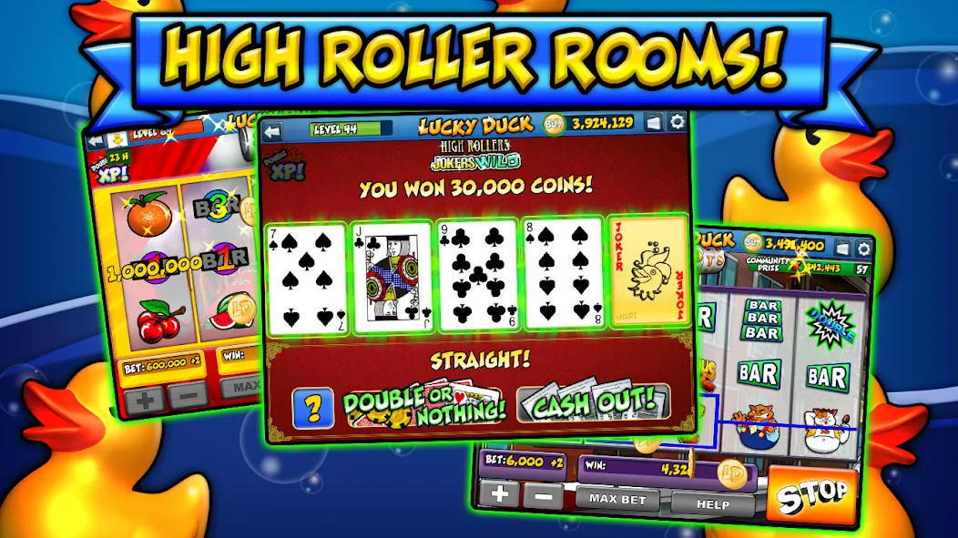 Lucky Duck Slots (Лаки Дак Слотс)  [МОД Menu] Screenshot 5