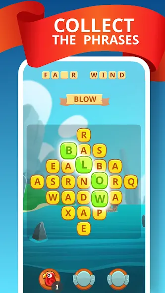 Word Treasure Hunt  [МОД Много денег] Screenshot 2