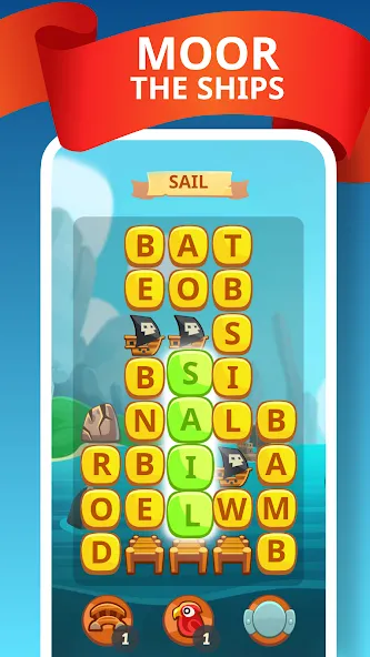 Word Treasure Hunt  [МОД Много денег] Screenshot 3