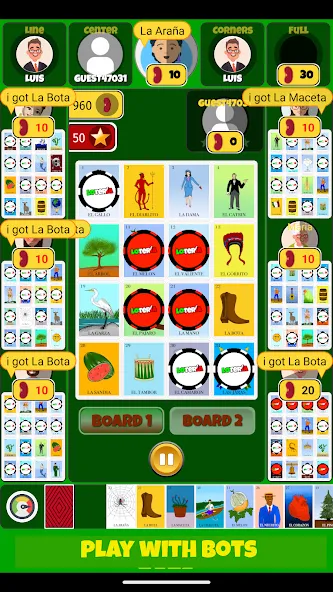 Loteria Mexicana Game  [МОД Бесконечные монеты] Screenshot 1