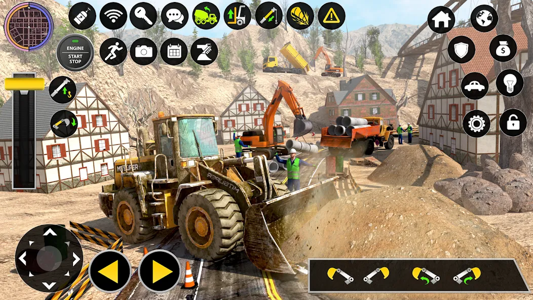 Construction Excavator Game 3D  [МОД Menu] Screenshot 3