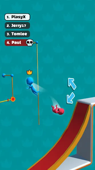 Run Race 3D — Fun Parkour Game (Ран Рейс 3Д)  [МОД Menu] Screenshot 3