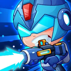 Скачать взломанную Metal Gun - Cyber Soldier (Метал Ган)  [МОД Unlocked] - стабильная версия apk на Андроид