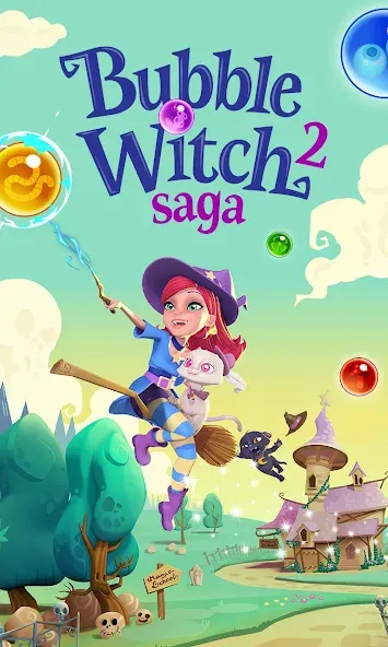 Bubble Witch 2 Saga (Бабл Витч 2 Сага)  [МОД Все открыто] Screenshot 5