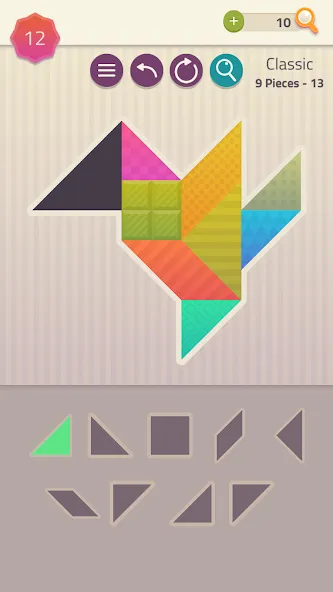 Polygrams - Tangram Puzzles (Полиграммы)  [МОД Menu] Screenshot 2