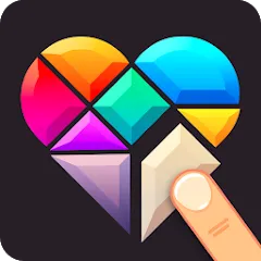 Скачать взлом Polygrams - Tangram Puzzles (Полиграммы)  [МОД Menu] - полная версия apk на Андроид